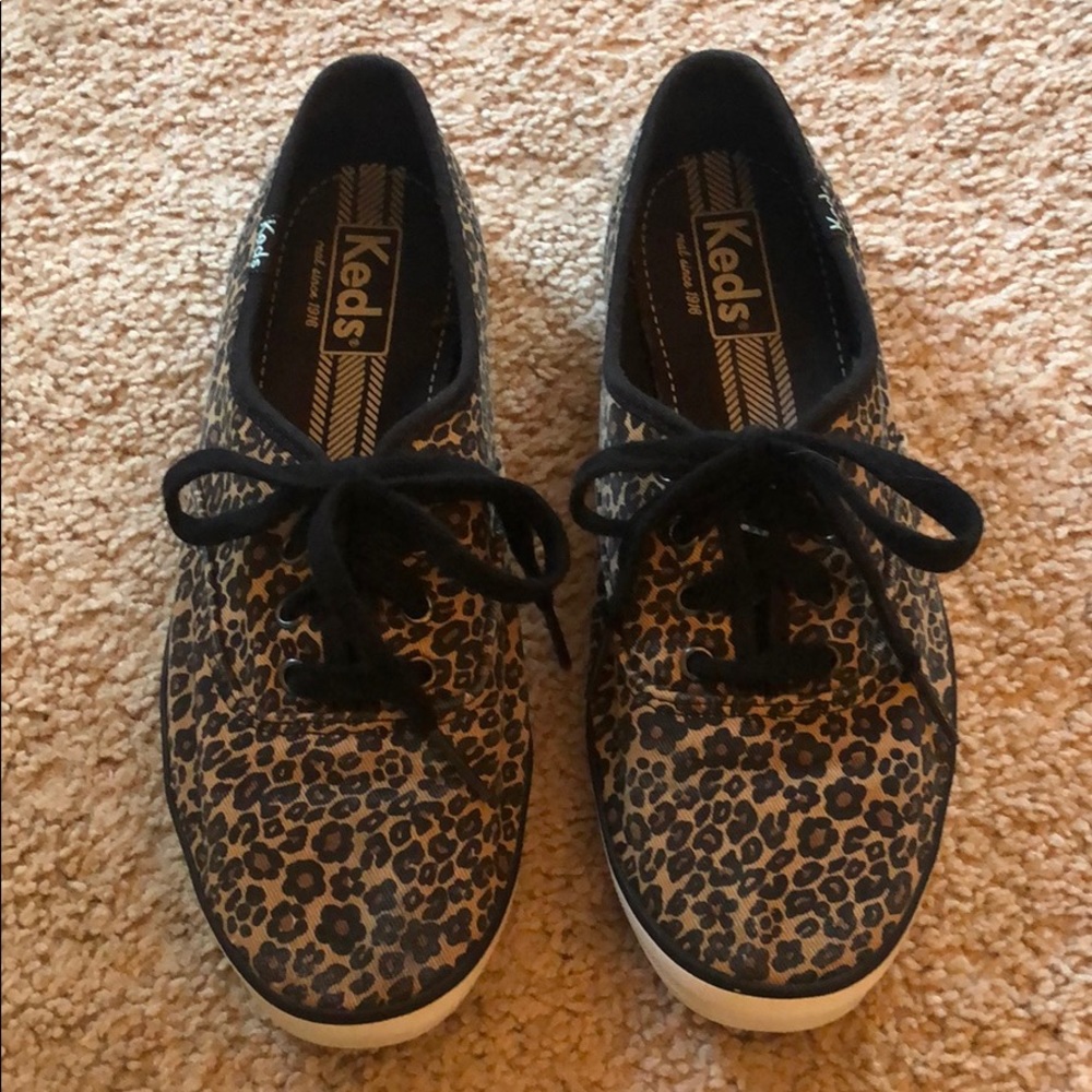 Cheetah Print Keds size 8 SOLD